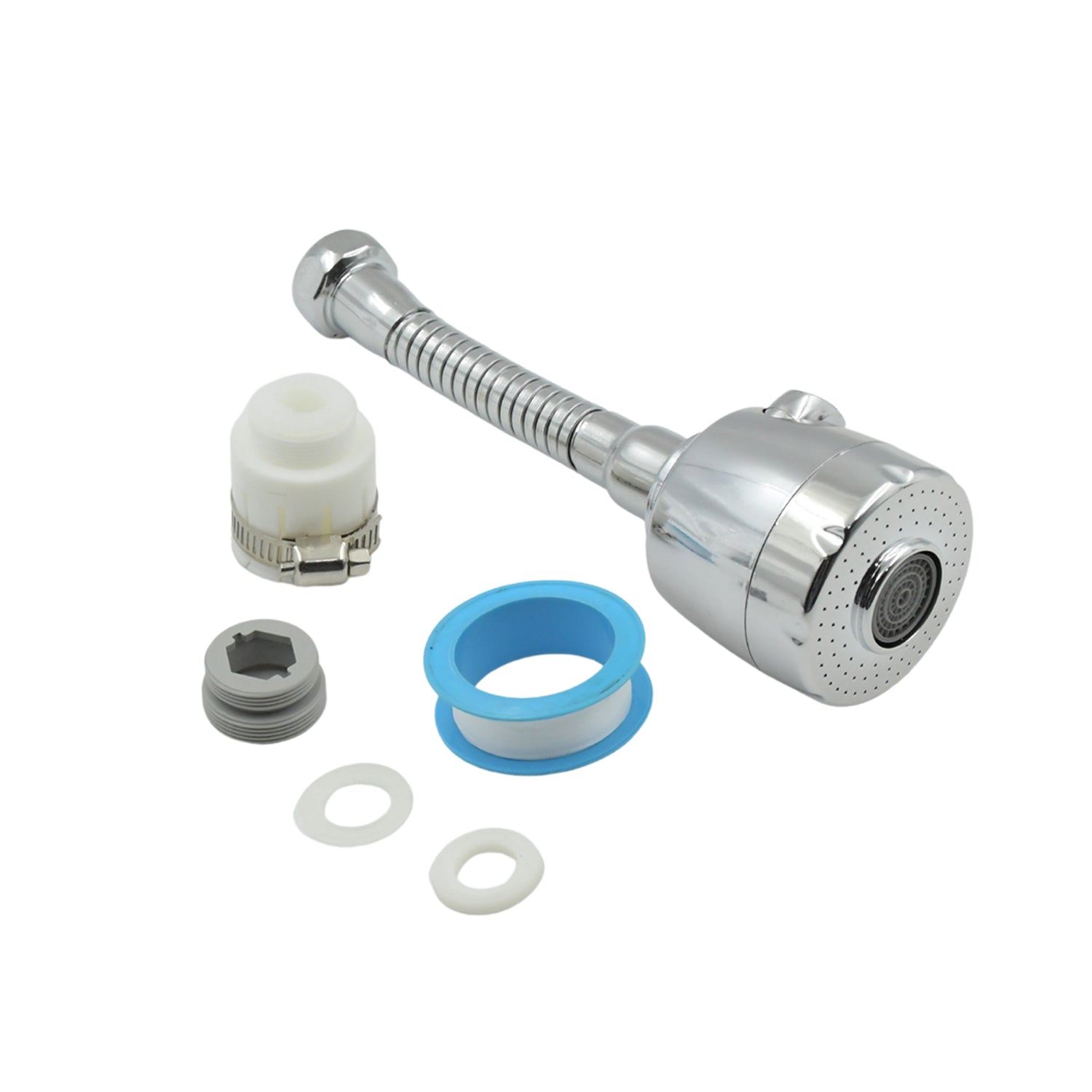 0538 Kitchen Faucet Extender Water Swivel Faucet 360 Degree Rotatable Faucet Sprayer Head Double Mode Water Saving Tap Adjustable Stainless Steel Spout Splash-Proof for Kitchen Bathroom (1 Pc) 0538 Kitchen Faucet Extender Water Swivel Faucet 360 Degree Rotatable Faucet Sprayer Head Double Mode Water Saving Tap Adjustable Stainless Steel Spout Splash-Proof for Kitchen Bathroom (1 Pc)